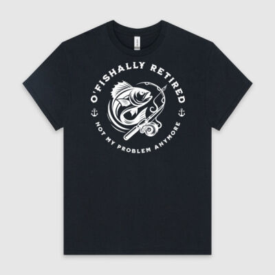 O'Fishally Retired Heavy Cotton Tee Thumbnail